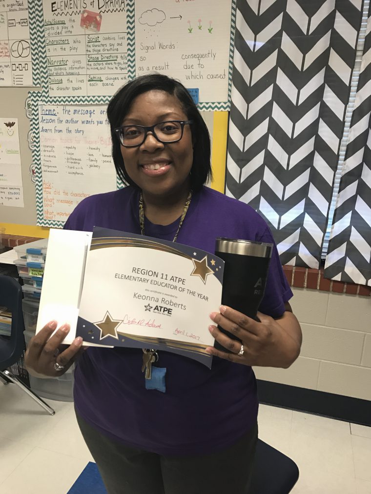 Congratulations to Keonna Roberts, Spicer Elementary Teacher ...